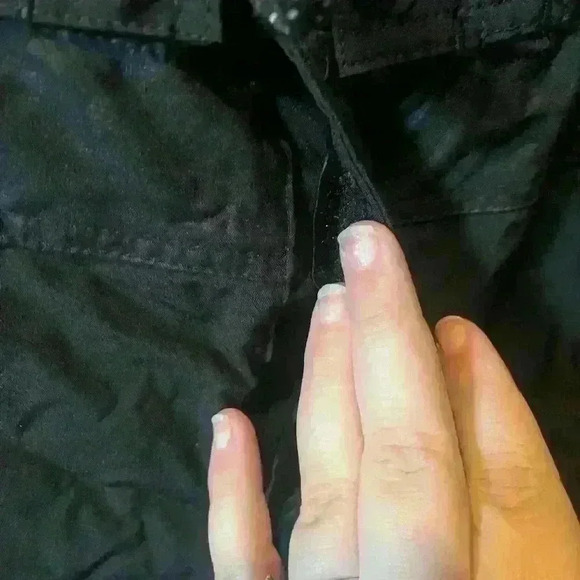 Men’s Ocean Current Black Board Shorts Velcro Tie Small - Picture 6 of 7